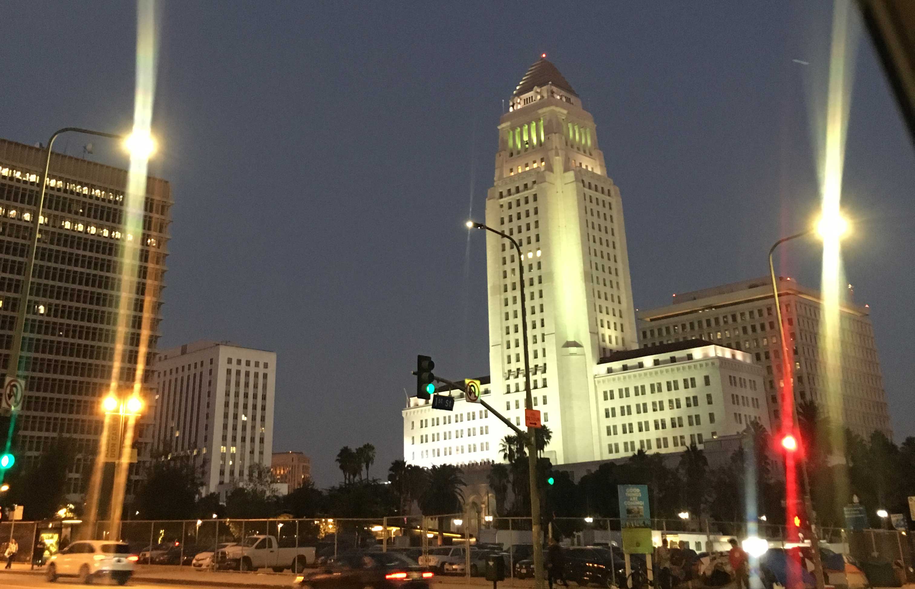 Los Angeles City Hall Building.